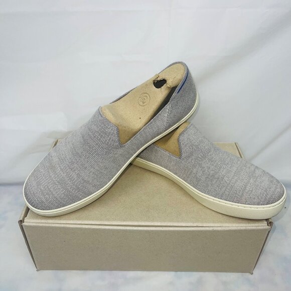 Rothy's The Original Slip-On Sneaker in Grey Size 11 - Picture 1 of 12